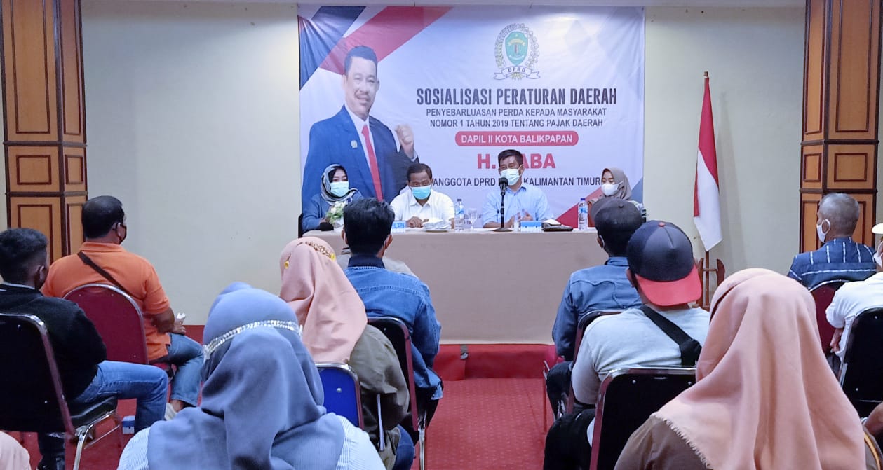 Sosialisasi Perda Pajak Daerah Di Sepinggan H Baba Jelaskan Pentingnya