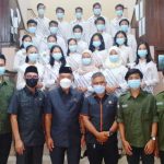 Ketemu DPRD, Peserta Duta Lingkungan Hidup Soroti Masker Bekas Dibuang Sembarangan