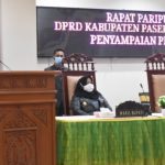 Bupati dan Wakil Bupati Paser Terpilih Ikut Rapat Paripurna Perdana dengan DPRD