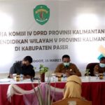 Komisi IV DPRD Kaltim Bertemu Kepala-Kepala SMA/SMK/MA Se-Kabupaten Paser, Bahas Persiapan PPDB 2021 dan Aset Sekolah Bermasalah