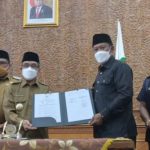 DPRD dan Pemkab Kutim Tandatangani Nota Kesepakatan Rancangan RPJMD 2021-2026