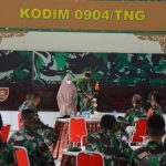 Gelar Silaturahmi Lebaran, Dandim Widya Wijanarko Sampaikan Persiapan TMMD di Desa  Kerang Dayo