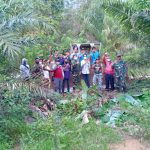 Program TMMD Kodim 0904 Tanah Grogot,  Membuka Jalan Desa Kerang Dayo