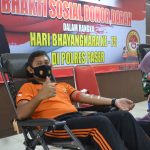 Sambut Hari Jadi Bhayangkara, Polres Paser Gelar Donor Darah