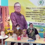 Sosialisasi Perda Pajak daerah di Sumber Rejo, Yusuf Mustafa Terapkan Prokes Ketat