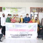 DPRD Kutim Salurkan Bantuan Bagi Warga Korban Banjir di Telen