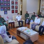 Wali Kota Rahmad Mas’ud dan Pejabat Pemkot Balikpapan Silaturahmi ke Kodam VI/Mlw