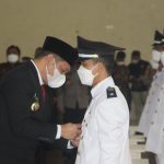 Bupati Paser Lantik 52 Kepala Desa Periode 2021-2027