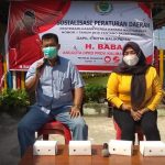 H Baba Sosialiasi Perda Pajak Daerah di Klandasan Ulu,  Ajak Warga Rajin Membayar Pajak