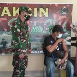 Percepat Cakupan Vaksinasi, Kodim Paser Lakukan Vaksinasi Mahasiswa dan Masyarakat Umum