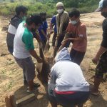 Warga Perumahan Bukit Batakan Permai III, Perdana Sembelih Hewan Kurban