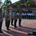 Kapolres Paser Lantik 4 Kapolsek, Kasat Intelkam, Kabaglog dan Kasubag Kerma Bagops