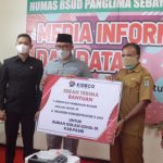 Ketua DPRD Hendra Wahyudi Apresiasi PT Kideco, Bantu Peralatan Penanganan Pasien Covid-19 di RSUD Panglima Sebaya