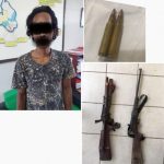 Simpan 2  Buah Senjata Api Rakitan, Polres Paser Amankan Tersangka S Warga Muara Kuaro