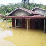 4 Desa di Paser Dilanda Banjir, Cuaca Buruk Warga di Pinggir Sungai Kandilo Diminta Waspada