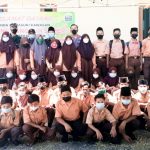 Puluhan Siswa SMP Raudlatul Ulum As-Syafi’iyah Dilakukan Vaksinasi Covid-19