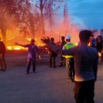 Mes Karyawan  PT Eka Dharma Ludes Terbakar, Kerugian Mencapai Rp700 Juta