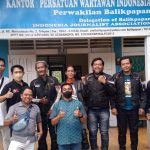 Tim JKW-PWI Tiba di Kaltim, Bertemu dengan Jajaran Pengurus PWI Balikpapan