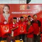 Reses Anggota DPR RI Safaruddin di Balteng, Bagikan Beras Puan Maharani hingga Konsolidasi Anggota Partai