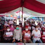 H Baba Gelar Sosper Pajak Daerah di Klandasan Ulu, Diwarnai Hujan Deras dan Angin Kencang