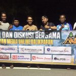 Journalist Explorer Camping Gelar Kemah dan Diskusi Bersama di Pantai Manggar