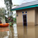 Banjir Rendam Puluhan Rumah dan Kendaraan di Tanah Grogot