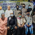 Polda Kaltim Gelar Vaksinasi Malam Hari di Masjid Sabilillah Damai Baru