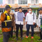 Sering Banjir, Komisi III Tinjau Jalan Depan Pasar Segar Kompleks Ruko Balikpapan Baru