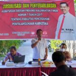 Sosper Pencegahan Narkotika H Baba di Sepinggan, Hadirkan Narasumber BNN Kota Balikpapan