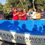 Dukung Objek Wisata Kampung Warna Warni Desa Janju, BI Salurkan Bantuan Perahu hingga PJU