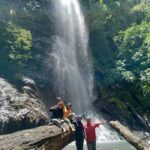 Indahnya Wisata Air Terjun Doyam Seriam,  Jalan Masuk Butuh Perbaikan