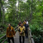 Objek Wisata Mangrove Desa Kelempang Sari Dinilai Tim  Panji-Panji Keberhasilan Pembangunan Pariwisata Kaltim