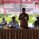 Bagus Susetyo Sosper Pencegahan Narkoba di  Kariangau, BNNK Ingatkan Balikpapan Kota Penyangga IKN Rawan Peredaran Narkoba