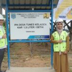 Bupati Fahmi Resmikan Fasilitas Air Bersih Desa Keladen