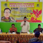 Warga Antusias Ikut Sosialisasi Wasbang Yusuf Mustafa di Kelurahan Damai