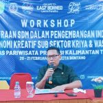 Agus Aras Hadiri Workshop Kemitraan SDM dalam Pengembangan Industri Ekonomi Kreatif