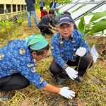 Peringati HPSN, DLH Paser Lakukan Penanaman Pohon hingga Sedekah Sampah