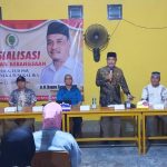 Bagus Susetyo Sosialisasi Wasbang di Baru Tengah, Hadirkan Narasumber Kepala Badan Kesbangpol Balikpapan