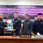 Dewan Gelar Rapat Paripurna Penyampaian LKPj Bupati Paser Tahun Anggaran 2022