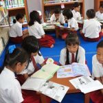 Ruang Perpustakaan DPK Kaltim, Jadi Favorit Murid SD di Samarinda untuk Membaca
