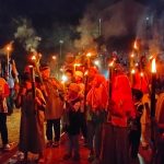 Pawai Obor Meriahkan Malam Takbiran di Kompleks Perumahan Bukit Batakan Permai 3