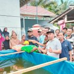 Ikhwan Antasari Salurkan Bantuan Ratusan Bibit Ikan dan Pakan Ternak