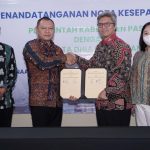 Tingkatkan Pelayanan Air Bersih, Bupati Fahmi Teken MoU dengan PT Adhikari