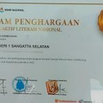SMP Negeri 1 Sangatta Selatan Raih Penghargaan Sekolah Aktif Literasi