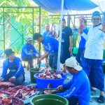 Idul Adha, NasDem Balikpapan Sembelih 20 Ekor Hewan Kurban