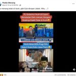 (Cek Fakta) Jokowi Copot Pj Gubernur Aceh Karena Anies Menang Telak Di Aceh, Benarkah?