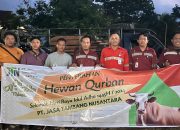 Rayakan Iduladha, PT JTN Bagikan Hewan Kurban untuk Warga Desa Sekitar Operasional