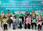 Pemkot Balikpapan Gelar Pekan Imunisasi Nasional, Targetkan Vaksinasi Polio 9.000 Anak