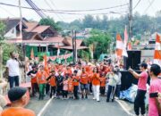 Pererat Silaturahmi, Ratusan Warga RT 04 Telaga Sari Ikut Jalan Sehat HUT RI