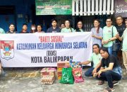 Gelar Bakti Sosial, KKMS Balikpapan Bagikan Sembako di Dua Panti Asuhan